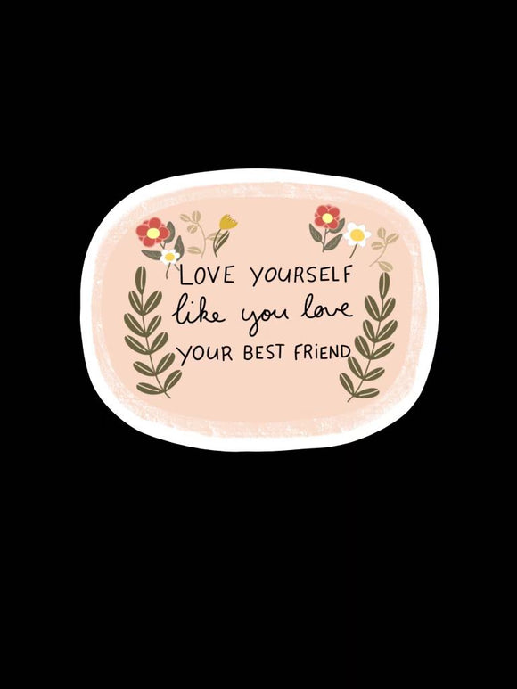 Love Yourself Sticker