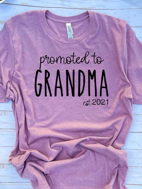 Promoted to Grandma est. (YEAR)