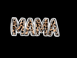 Mama Leopard Sticker